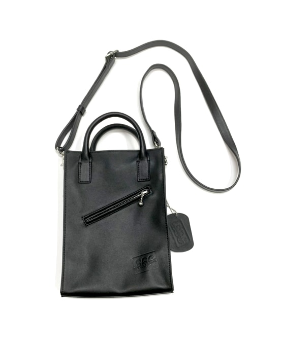 レザーショルダーミニバッグ｜『666』パンクロックファッションの通販