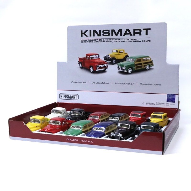 KiNSMART ミニカー フォードコレクション #2 3車種×4色アソート No.201