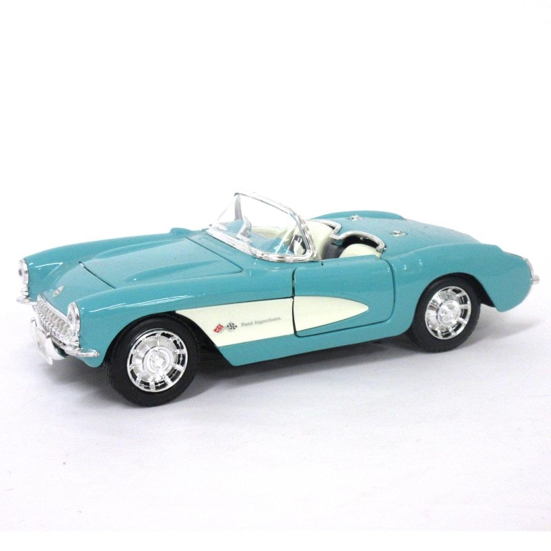 Maisto ミニカー 1:24 シボレー コルベット ターコイズ No.200-144