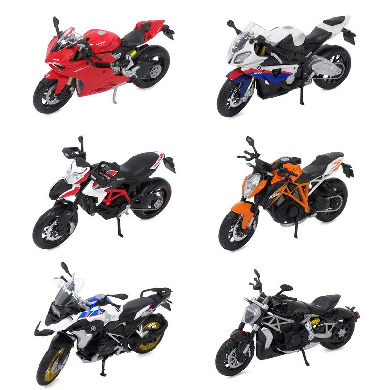 Maisto 1：12 EURO モーターサイクル 6種アソート No.200-011 | 世界の
