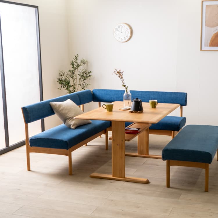 レイニー 120背なしベンチ Rainy リビングダイニングソファ 【リビダイ