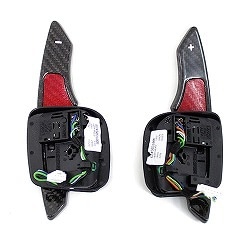 KOSHI Alfa Romeo 4C カーボンパドルシフトカバー｜ラテン車の雑貨と