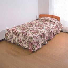 日本製 豪華なゴブラン調ベッドカバー セミダブル｜ファミリー・ライフ