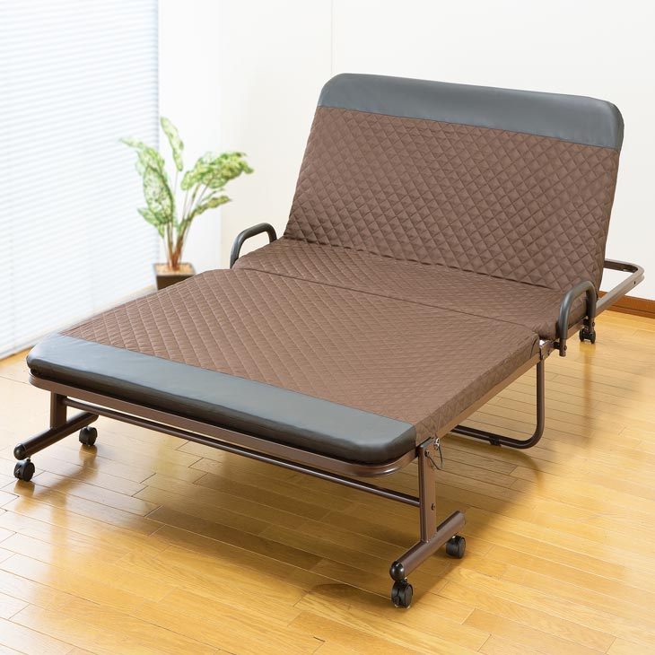 収納式リクライニングベッド DX BR シングル｜ファミリー・ライフ公式通販