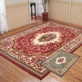 エジプト製ウィルトン織ベルサイユ柄カーペット 130×200cm｜ファミリー