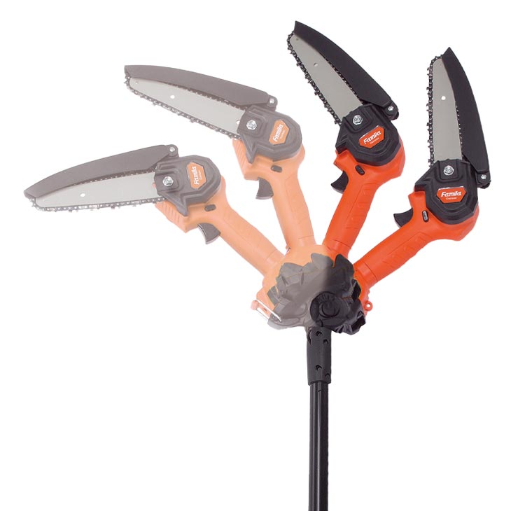 ファミラ NEW充電式コードレス2WAY高枝チェーンソー8点セット