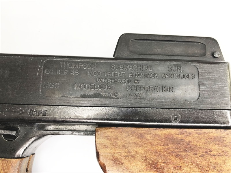 売り切れ【特選中古品】金属モデルガン MGC トンプソンM1921