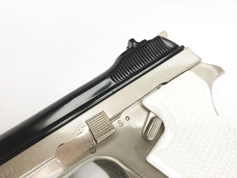 特選中古品】発火モデルガン MGC SIG SP-47/48(P210) フレームシルバー