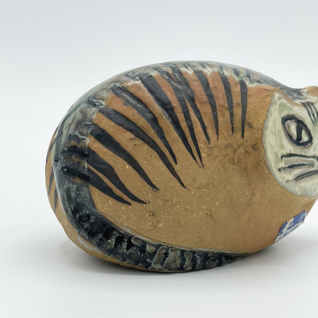 ヴィンテージ】35 丸まったネコ（リサ・ラーソン／Lisa Larson