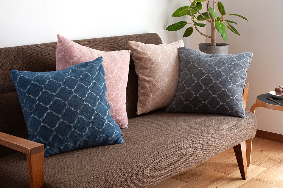 ライトシュニールコットン クッションカバー ヨーディス（クリッパン