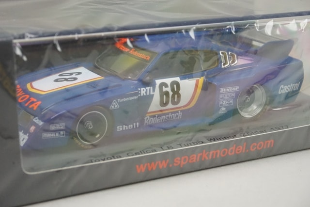 1/43 スパーク S7700 トヨタ セリカ LB ターボ 優勝 Zolder 1977#68