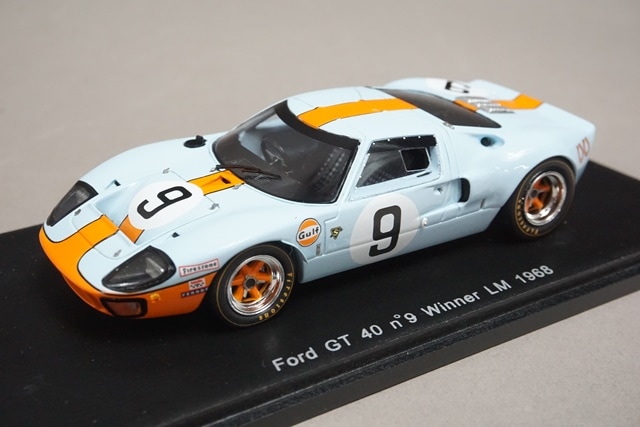 1/43 スパーク 43LM68 フォード GT40 ルマン24h 優勝 1968 #9 ガルフ