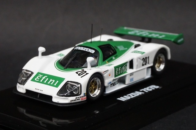 1/64 京商 06441F マツダ 787B JSPC no.201 ホワイト×グリーン, Boost