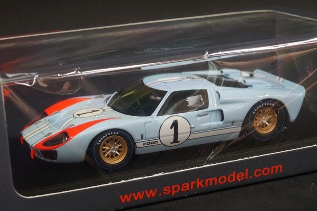 1/43 スパーク S4075 フォード GT40 Mk2 2位 ルマン24h 1966#1, Boost