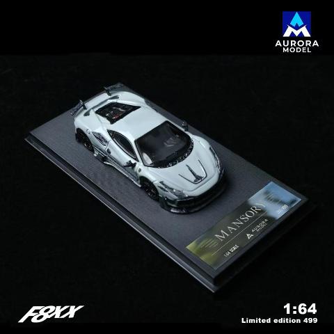 新品 AURORA MODEL AM 1/64 マンソリー F8 Tributo Mansory F8XX