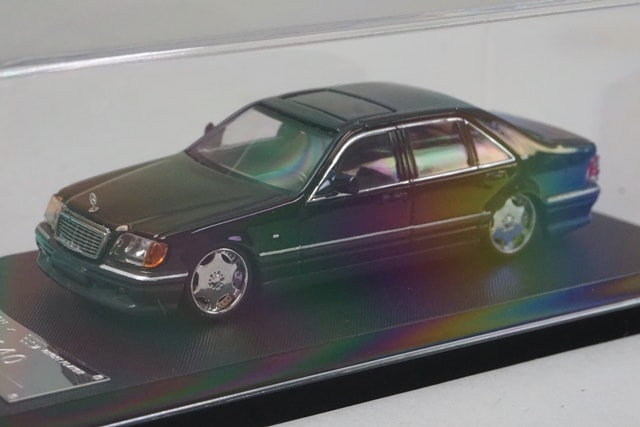 新品 SW Street Weapon 1/64 メルセデス ベンツ Benz W140 S600 Black