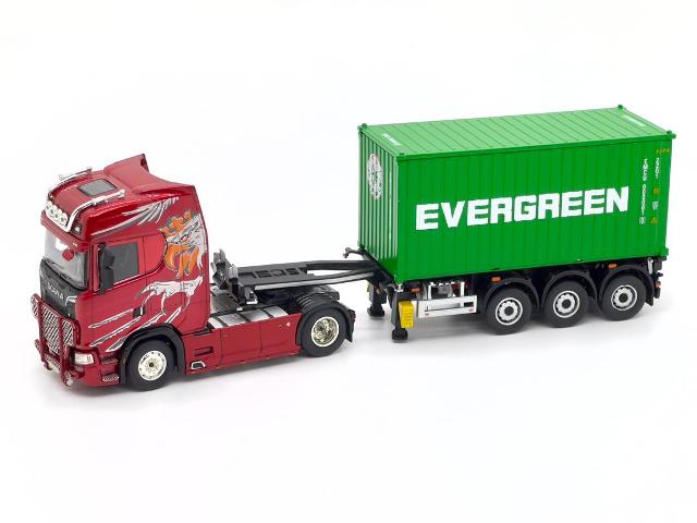 予約 Sonic Gear 1/64 スカニア コンテナ トランスポーター トラック