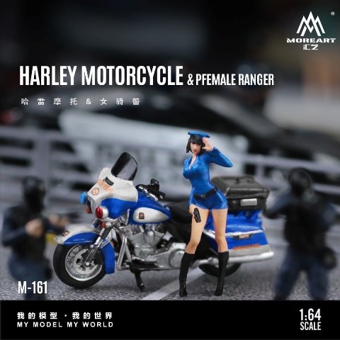 新品 MO222161 MoreArt 1/64 ハーレー バイク HARLEY MOTORCYCLE