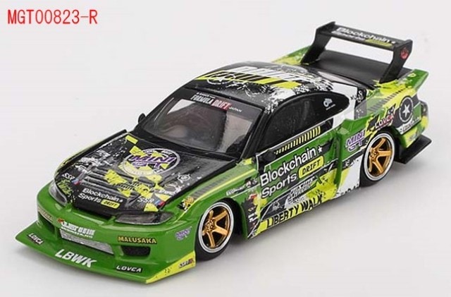 新品 MGT00823-R TSM MINI-GT 1/64 日産 Nissan シルビア(S15) LB