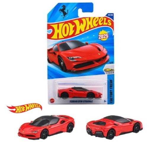 新品 JFN28-9866 ホットウィール ベーシックカー フェラーリ SF90