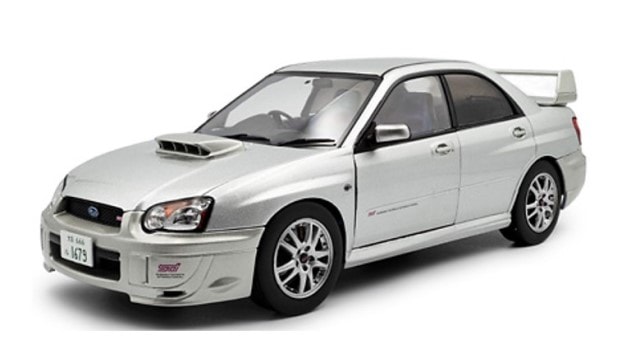 新品 S1812303 SOLIDO 1/18 スバル インプレッサ WRX STI 2003