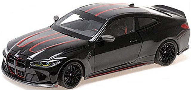 予約 110023021 ミニチャンプス 1/18 BMW M4 CSL 2023 ブラック ※受注