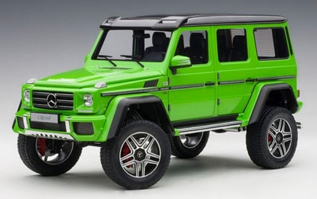 新品 76315 オートアート 1/18 メルセデス ベンツ G500 4X4 グリーン