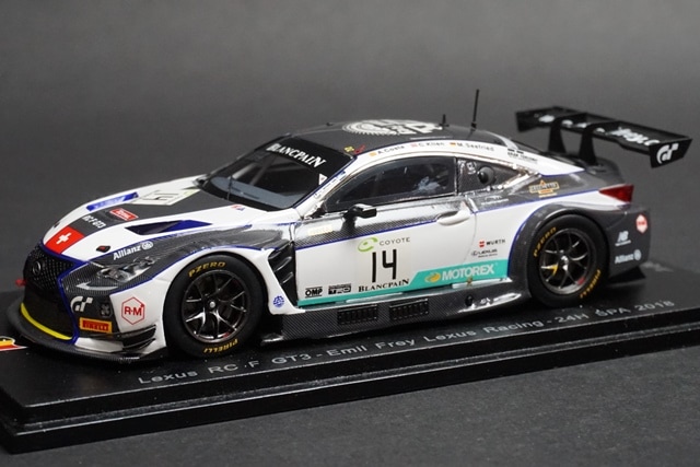 1/43 スパーク SB211 レクサス RC F GT3 Emil Frey Lexus Racing