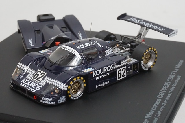 1/43 HPI 8054 ザウバー メルセデス C9 ルマン 1987 #62 C.ガナッシ