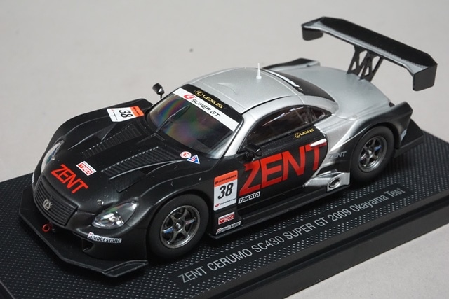 1/43 エブロ 44246 レクサス ゼント セルモ SC430 スーパーGT 2009
