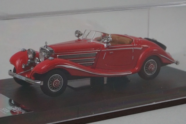 新品 Liberty64 1/64 メルセデス ベンツ Benz 500K Red, Boost Gear