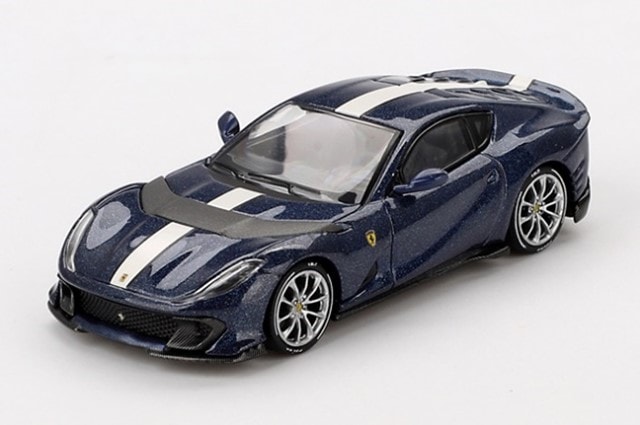 新品 BBRFER64011 BBR 1/64 フェラーリ 812 コンペティション Blu Tour