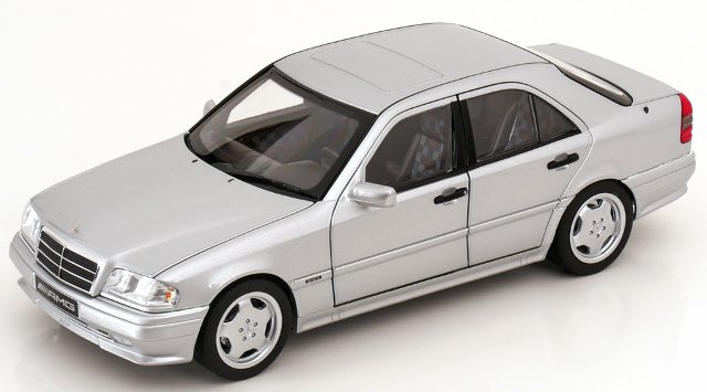 新品 183380 ノレブ 1/18 メルセデス C36 AMG W202 1993 シルバー