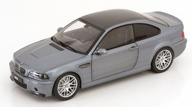 新品 183016 ノレブ 1/18 BMW M3 CSL E46 2003 グレーメタリック