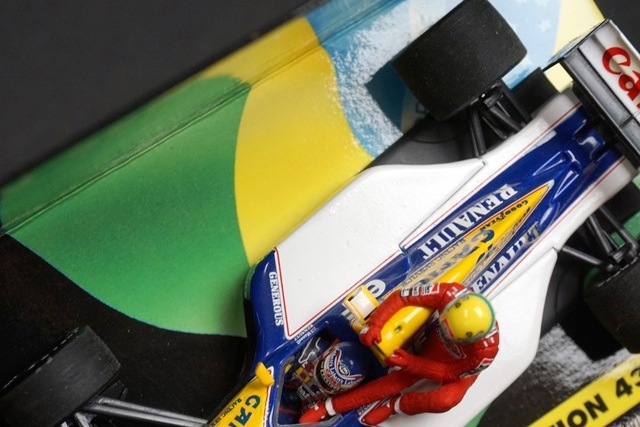 1/43 ミニチャンプス 540914305 ウィリアムズルノー FW14 ライドオン