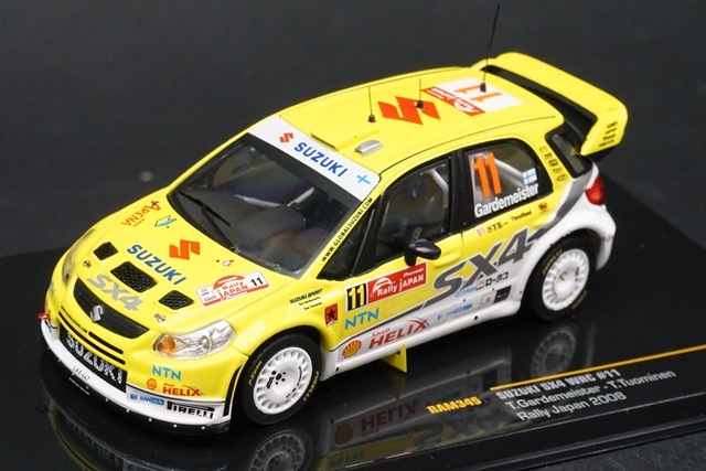 1/43 イクソ RAM345 スズキ SX4 WRC 日本ラリー 2008 #11, Boost Gear