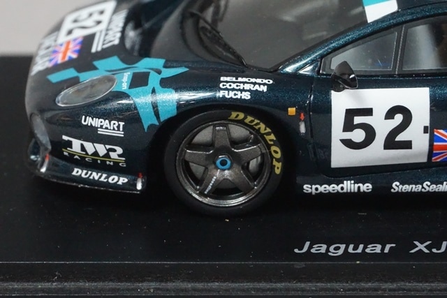 1/43 スパーク S0763 ジャガー XJ220 LM 1993 #52, Boost Gear