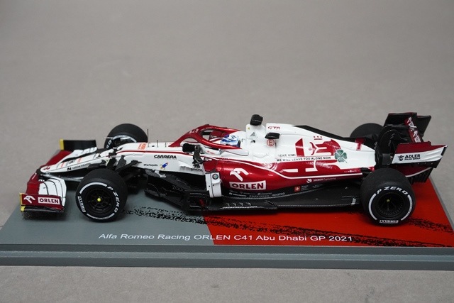 1/43 スパーク S7856 アルファロメオ レーシング ORLEN C41 アブダビGP