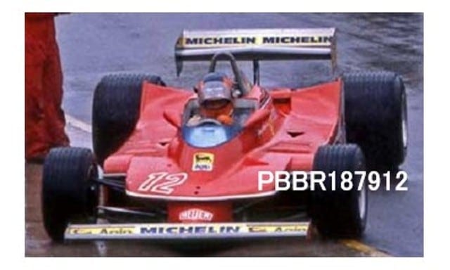 予約 PBBR187912 ミニチャンプス × BBR 1/18 フェラーリ 312 T4 ジル