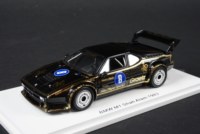 1/43 スパーク SA185 BMW M1 Shah Alam 1983 H.Stuck, Boost Gear