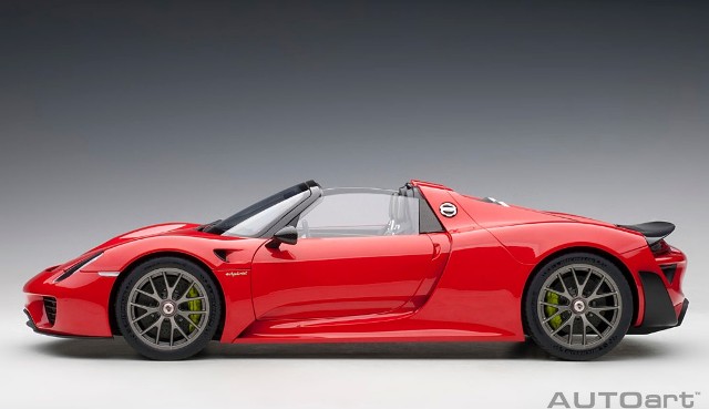取寄せ 12122 オートアート 1/12 ポルシェ 918 スパイダー バイザッハ