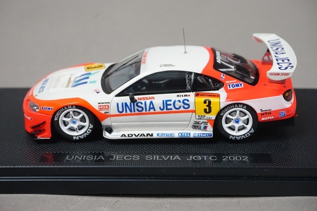 1/43 エブロ 44887 ユニシア ジェクス シルビア JGTC 2002 #3, Boost