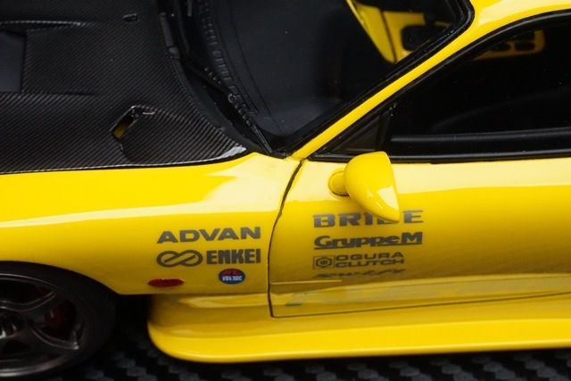 1/18 イグニッションモデル IG1048 マツダ RX-7 FD3S RE 雨宮 イエロー