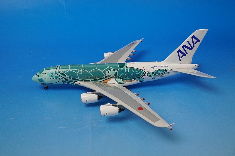 1/400 A380-800 ANA FLYING HONU Lani ブルー・エメラルドグリーン