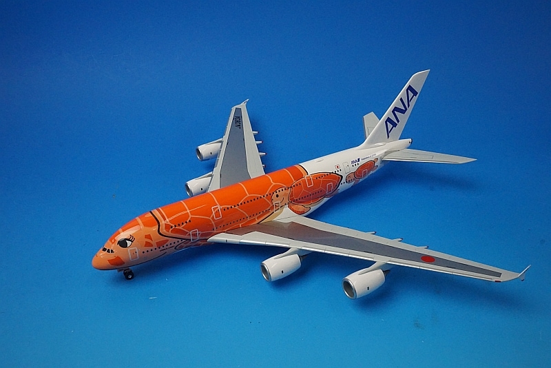 1/200 A380-800 ANA FLYING HONU サンセットオレンジ JA383A [NH20146