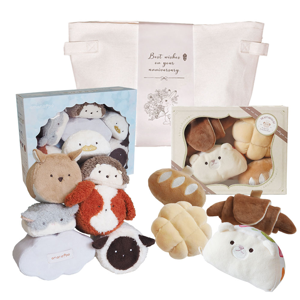 3月上旬再入荷予定】もちっとラトルともちふわブロック ふわふわ+の