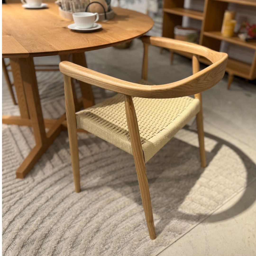 アームチェア form F7-120 ローゼルチェア アッシュ材・ペーパーコード