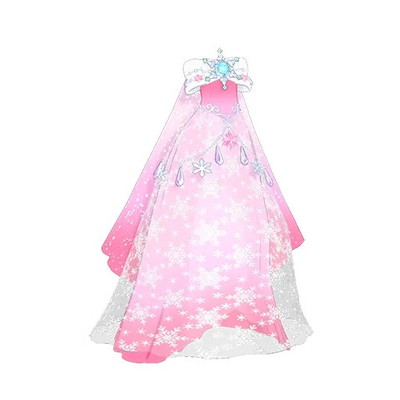 アイプリバース APR5-062 オーロラスノーグランプリピンクワンピ ☆4