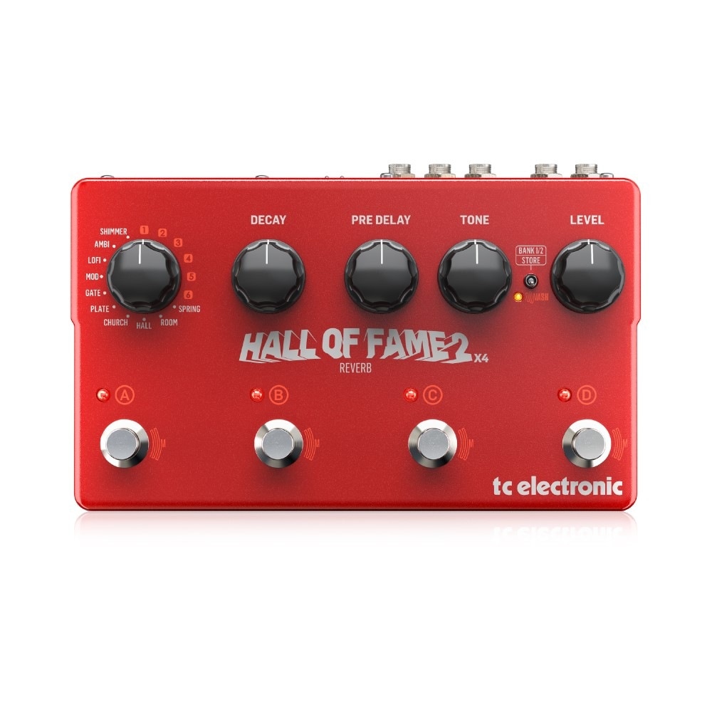 TC ELECTRONIC HALL OF FAME 2 X4 REVERB リバーブ｜Hibino.com