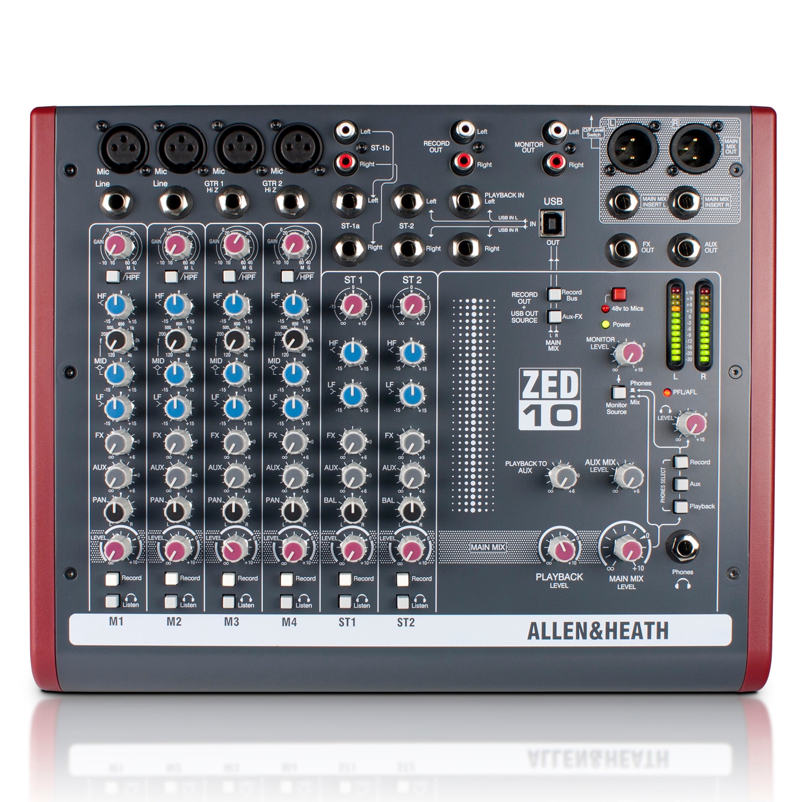 Allen & Heath ZED-10 アナログミキサー Hibino.com (ヒビノ公式EC